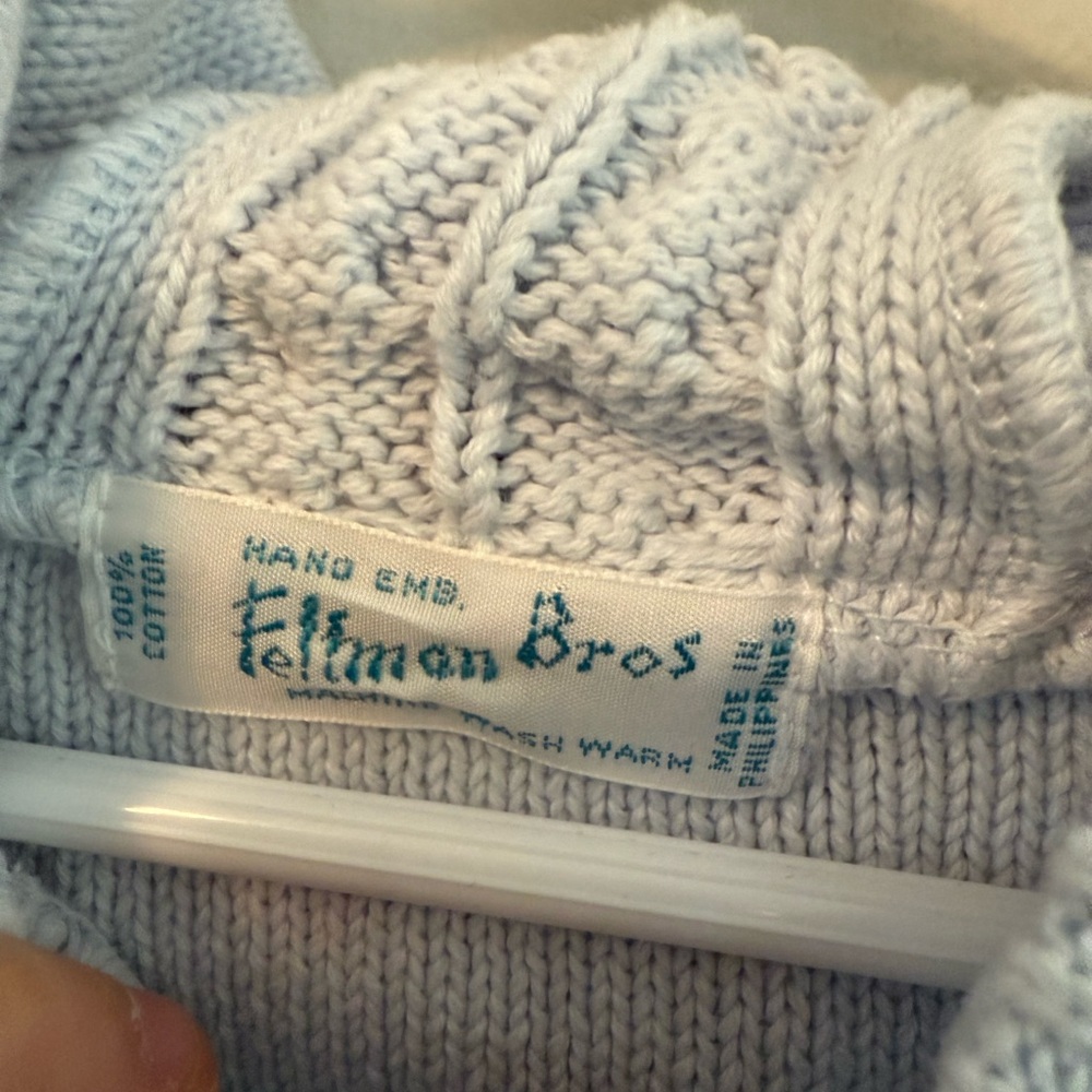 Feltman Brothers Blue Kids Hoodie Cardigan - Picture 2 of 3